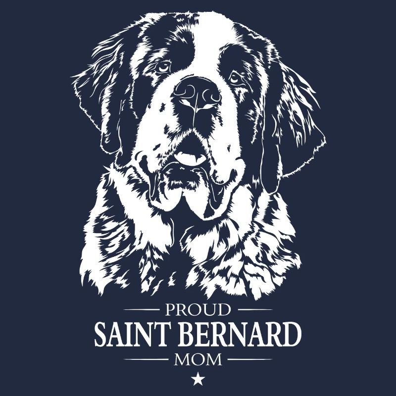 Saint Bernard Maman Chien Chien Saint Bernard Wilsigns