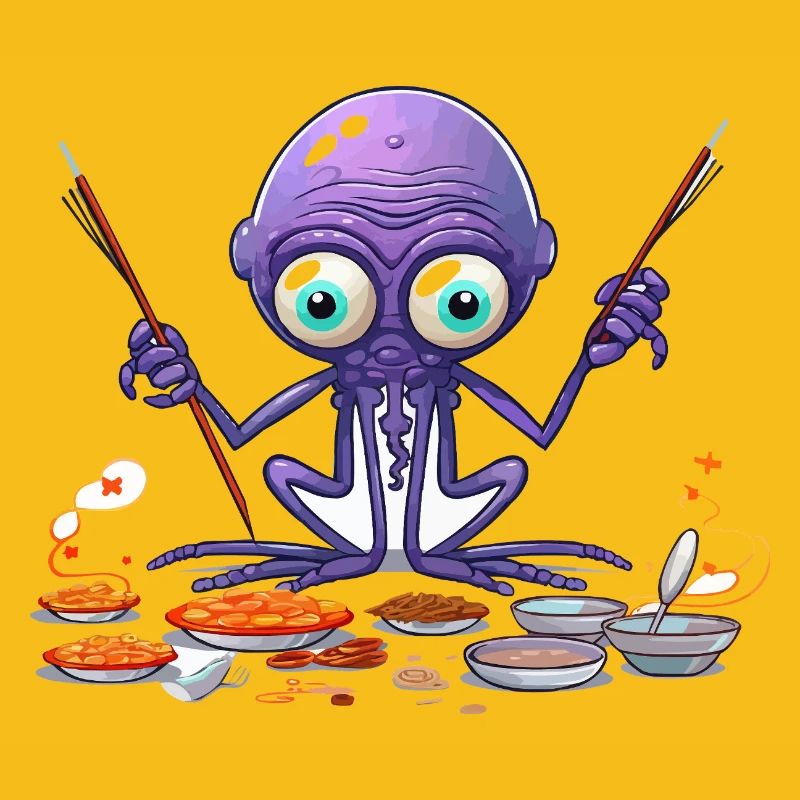 The Algae Octopus Chef