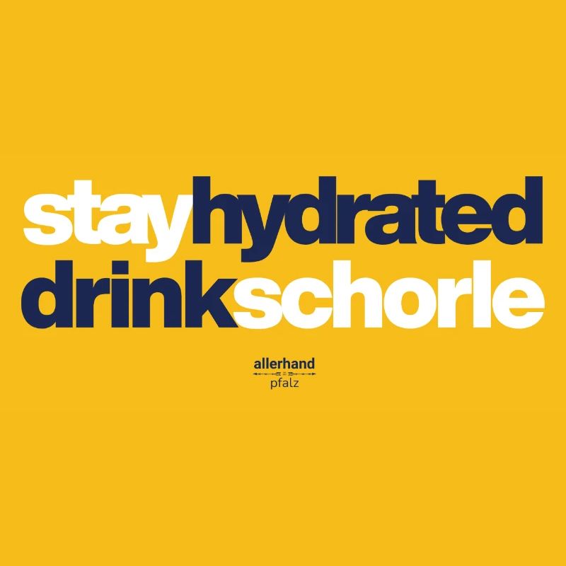 Restez hydraté, boissons spritzer