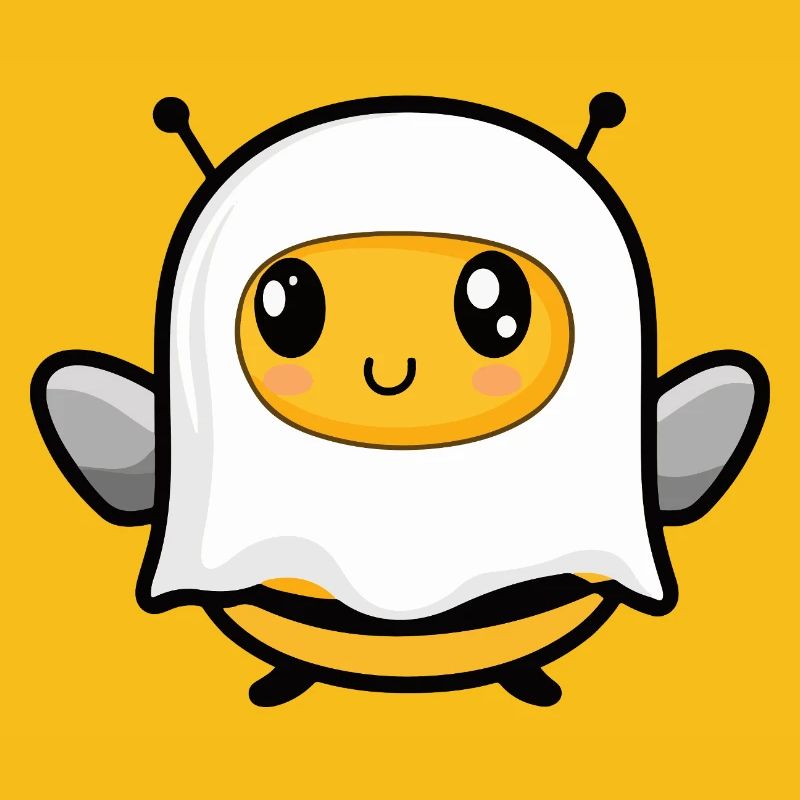 Bee Halloween Ghost