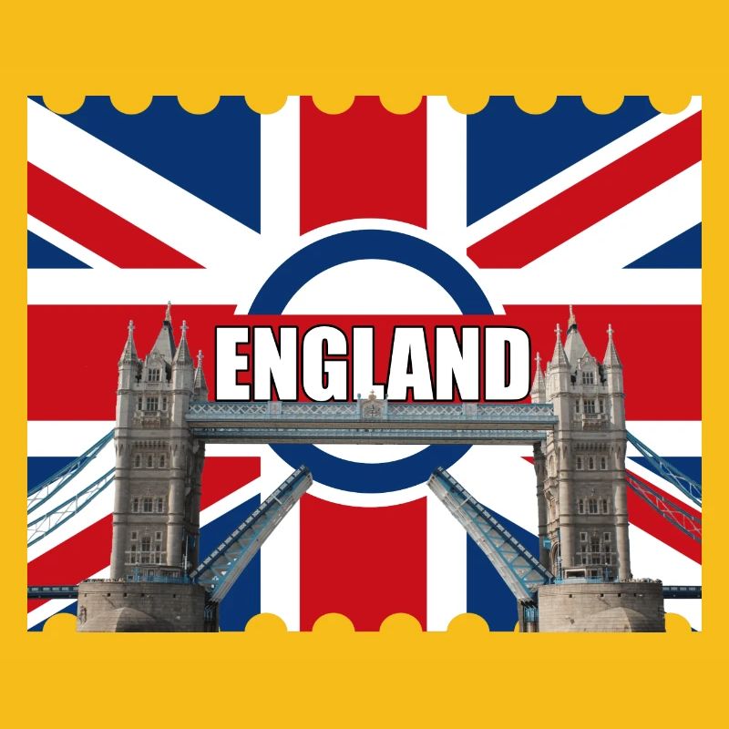 Drapeau de l’Angleterre Tower Bridge