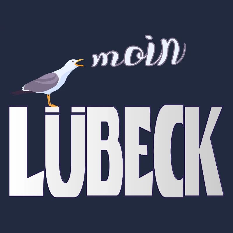 Lübeck Möwe & Moin Design