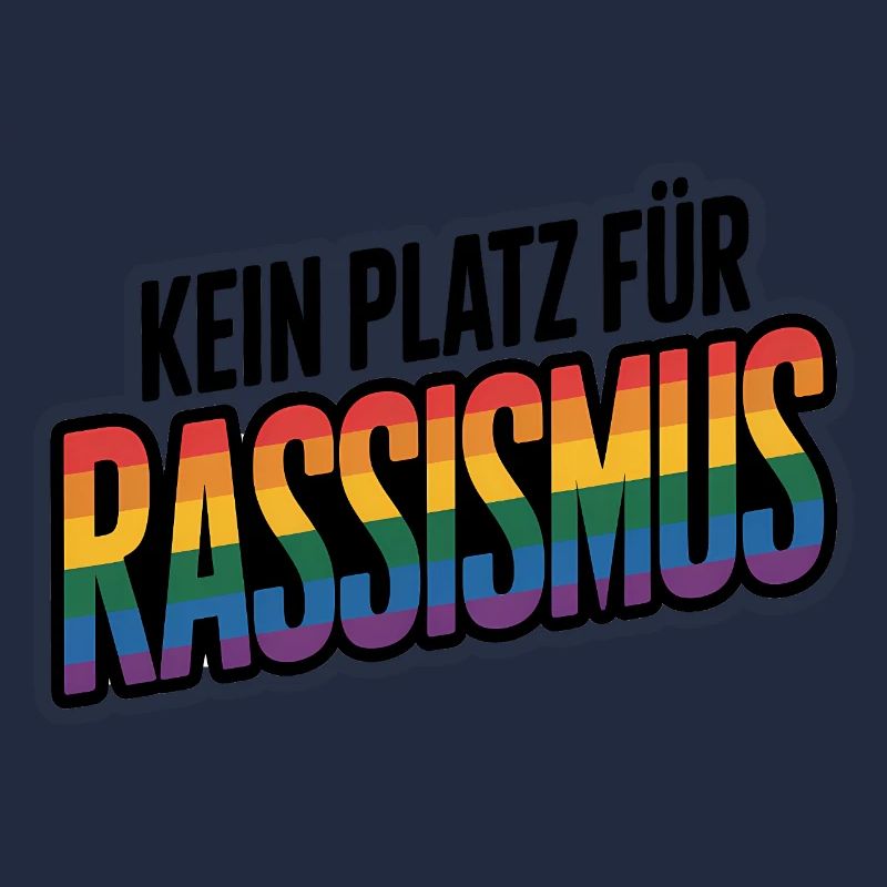 Pas de place pour le racisme - Logo Cool Pride