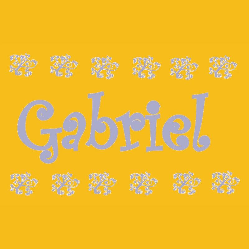 Gabriel Florale Pastel Nom Déco