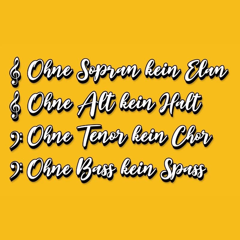SATB Chor Spruch