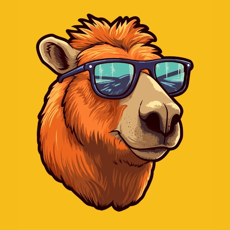 Capybara Sonnenbrille Cooles Capybara
