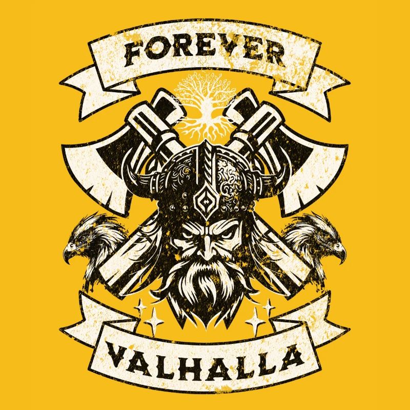 Forever Valhalla Wikinger Design