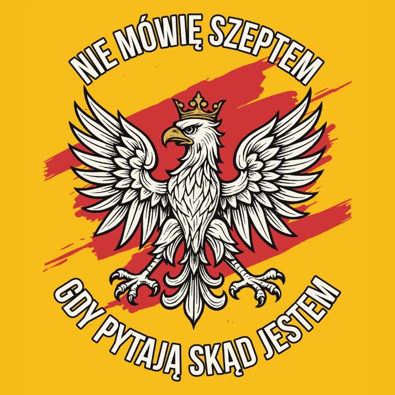 Polish Eagle Pride Statement Design