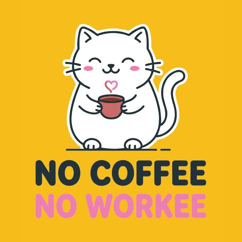 No coffee, no work.