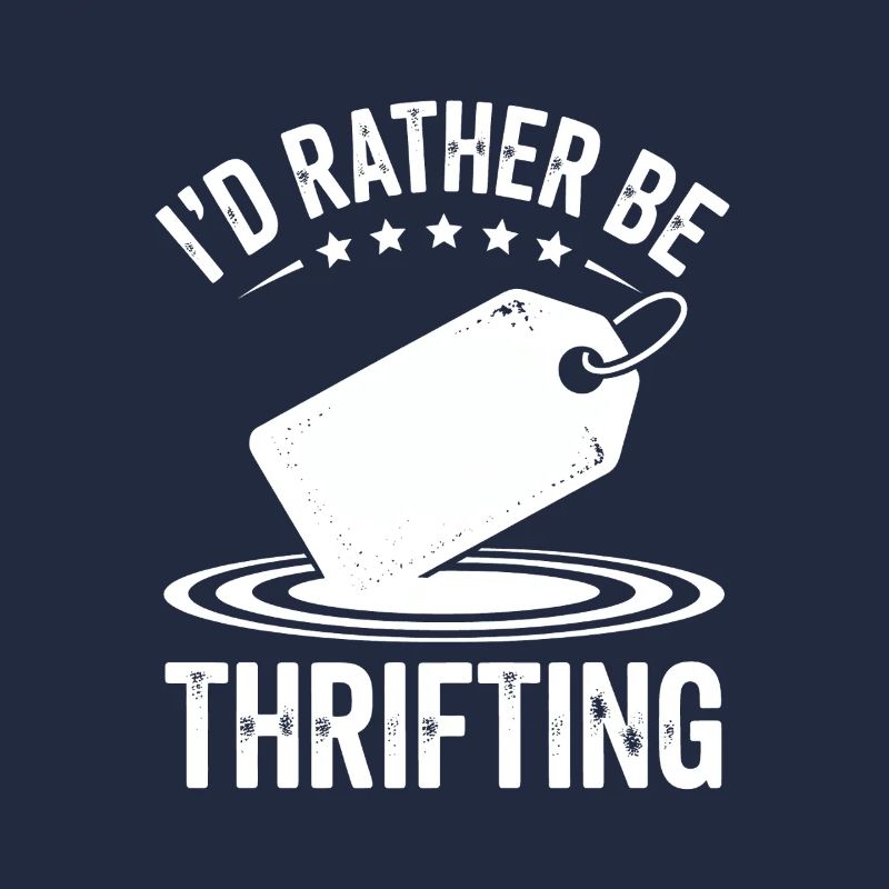 Thrifting Enthusiast Motto Tee