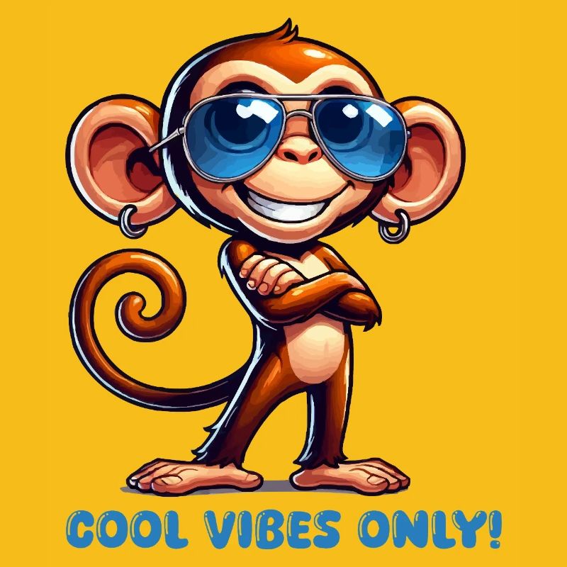 Monkey Sunglasses Cool