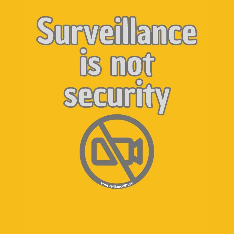 Surveillance Is Not Security Statement Motive
