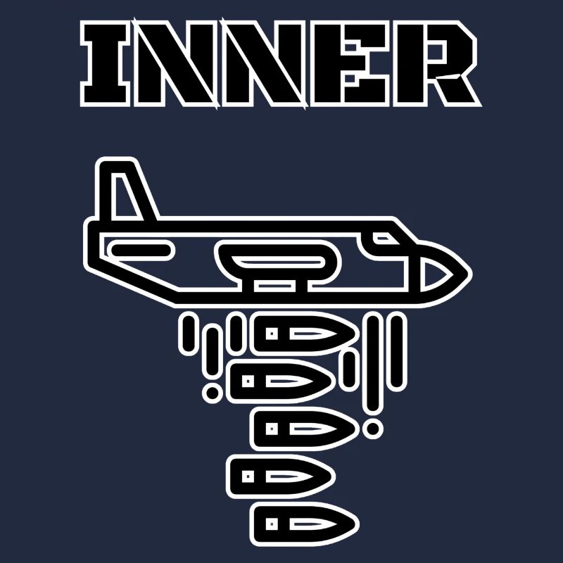 Inner War – Airplane Bombs Graphic Design