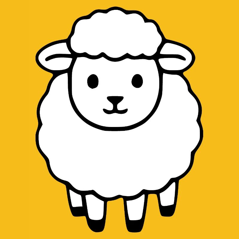 Schaf Schäfchen Lamm