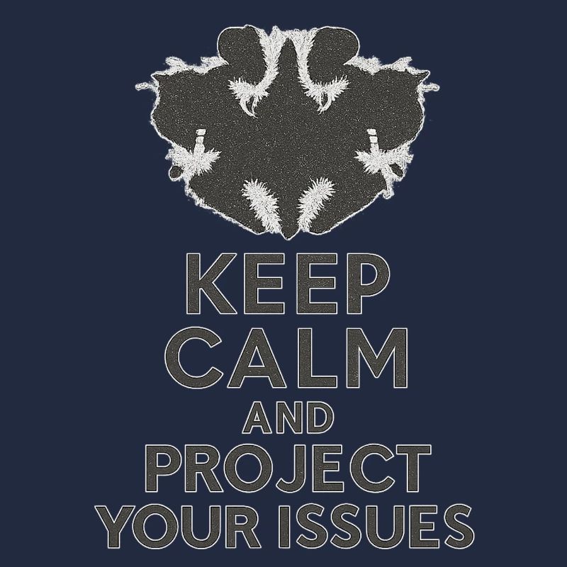 Keep calm and project your issuses