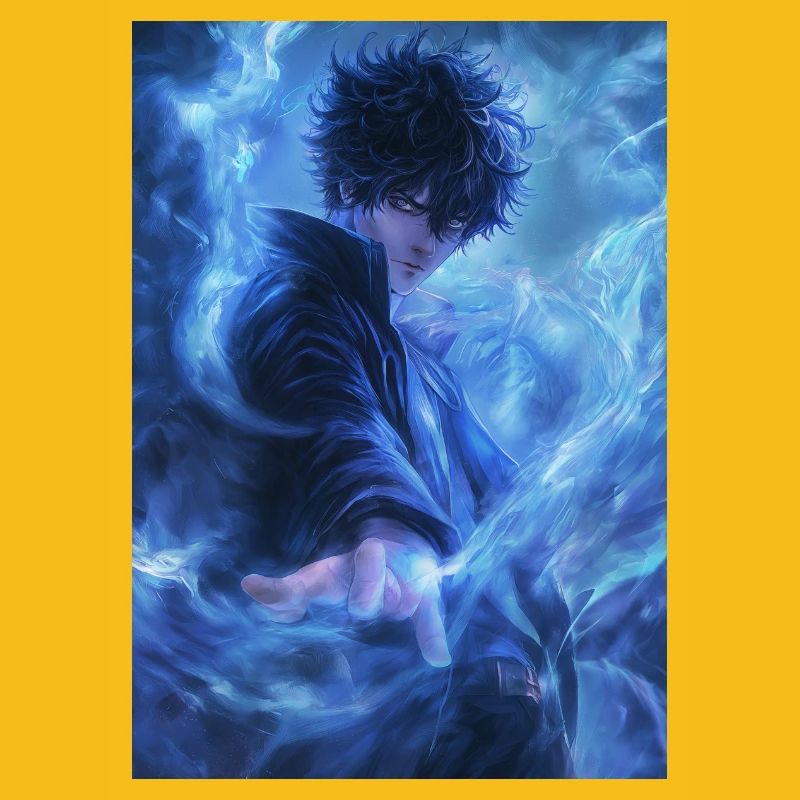 Fantasy Azure Flame