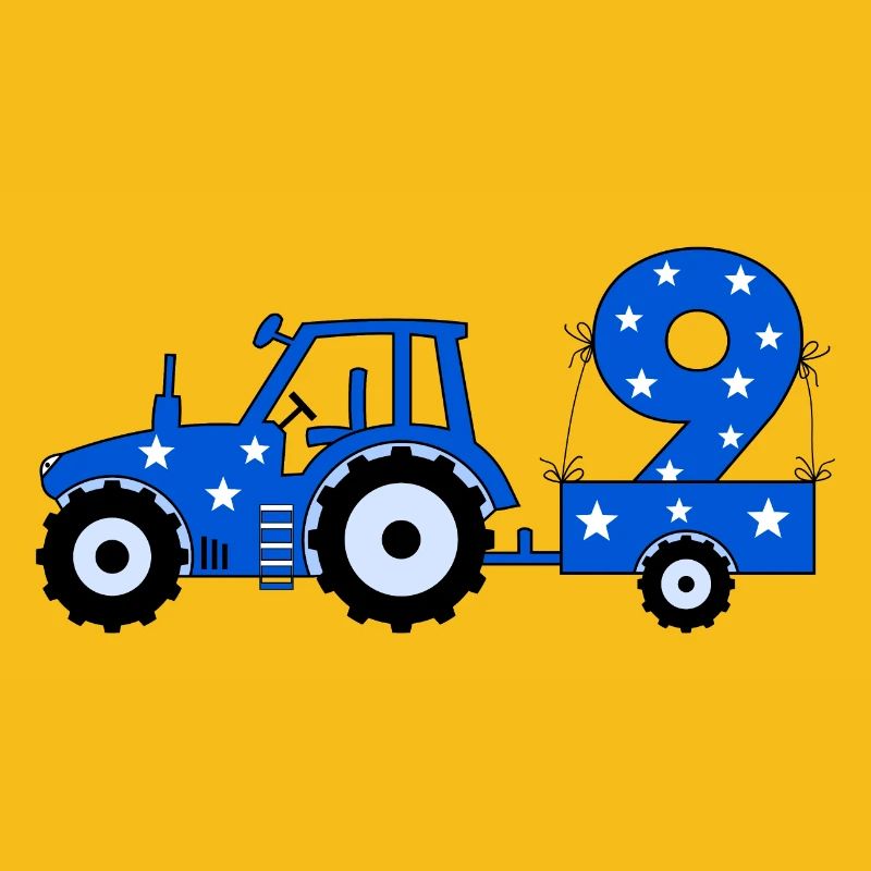 9. Geburtstag Traktor