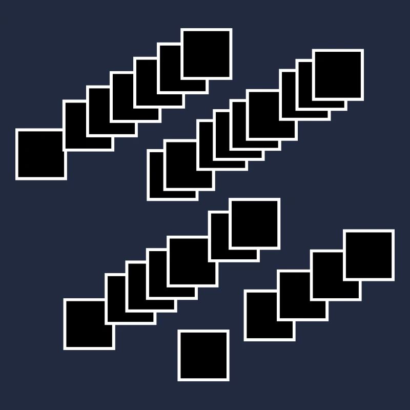 Nested Squares Cascade