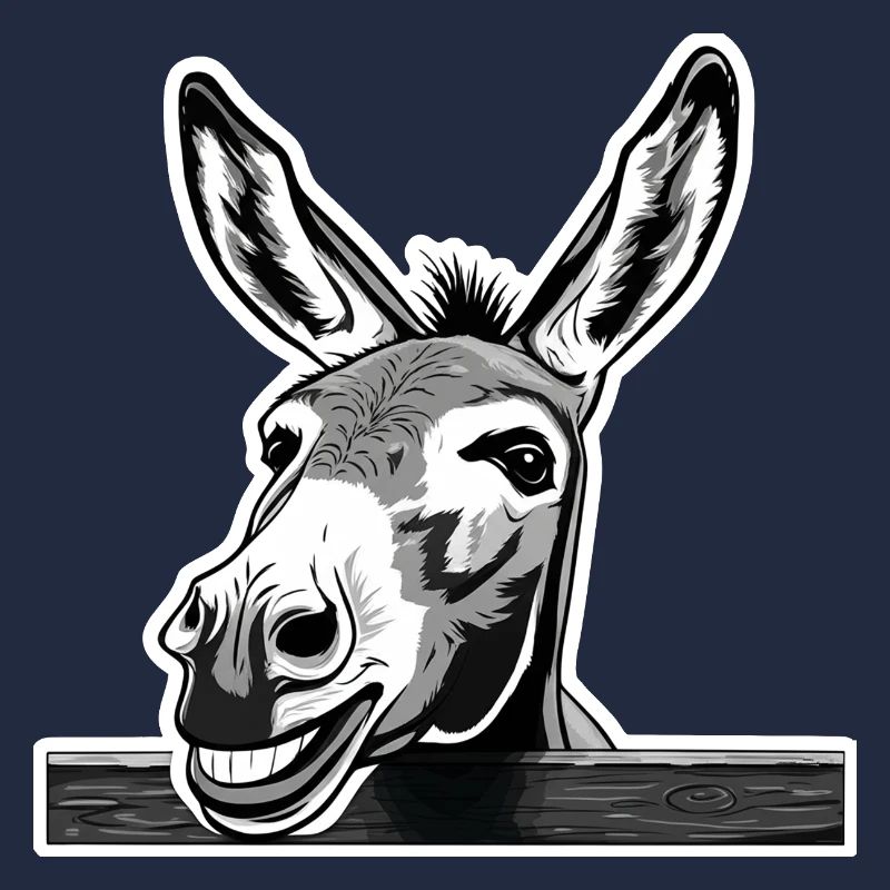 Cheeky donkey – laughter allowed!