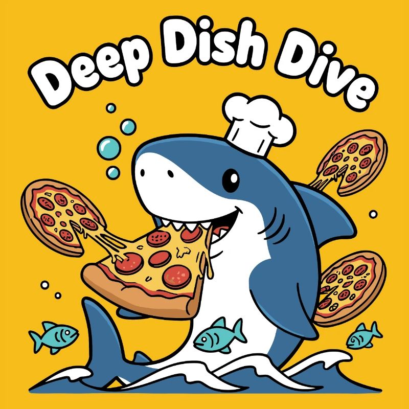 Deep Dish Dive Shark Chef