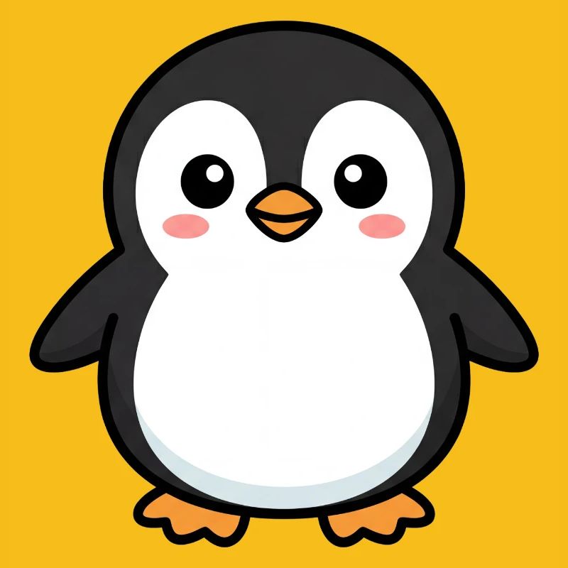 Adorable Penguin Pixel Pal