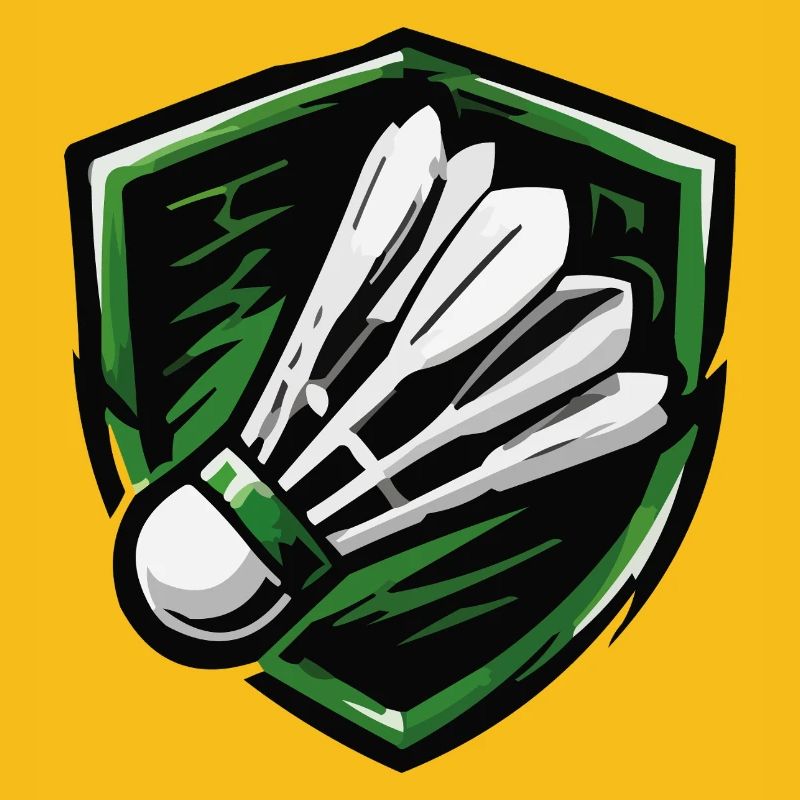 Badminton Shield Emblem