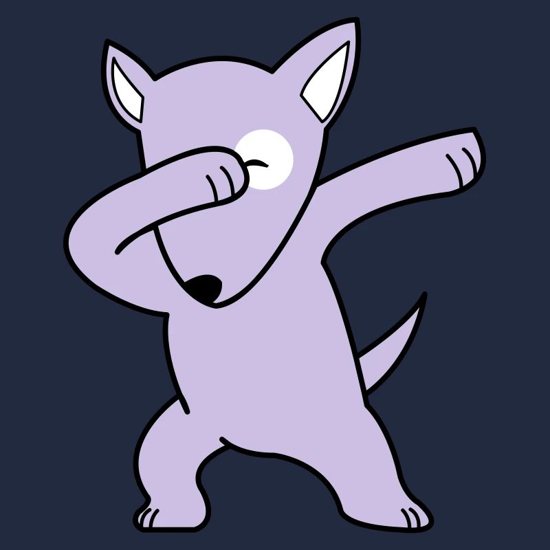 dog dabbing 02