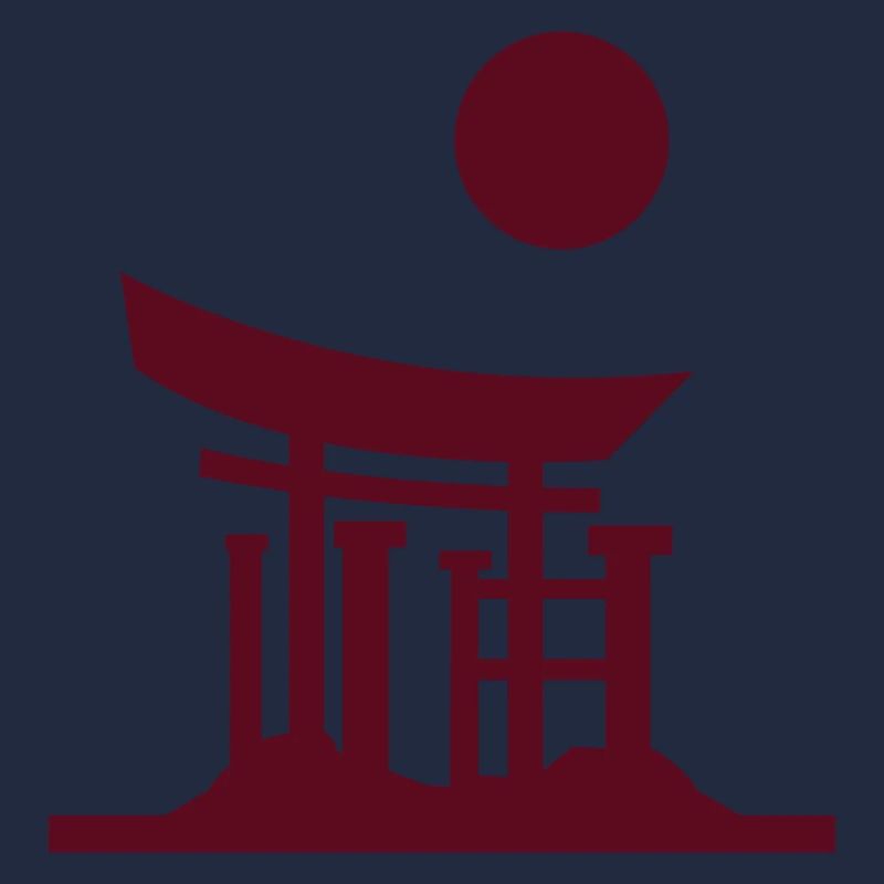 Japan Gate Silhouette