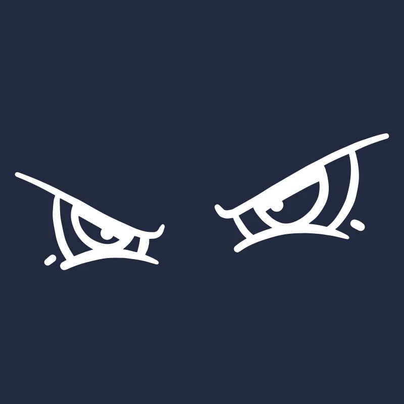 Grim Vector Monster Eyes
