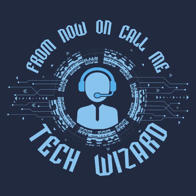 À partir de maintenant, appelez-moi Tech Wizard Computer Tech Supp