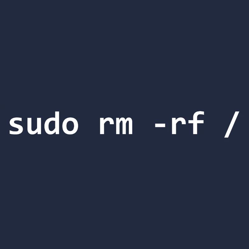 Sudo rm rf