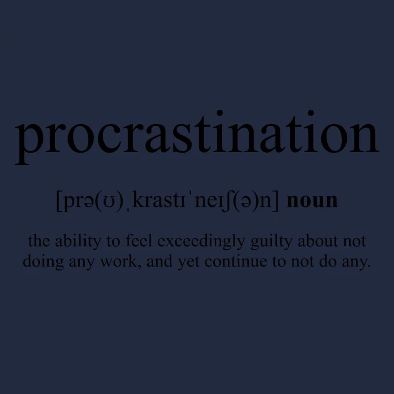 Procrastination (Aufschieberitis)