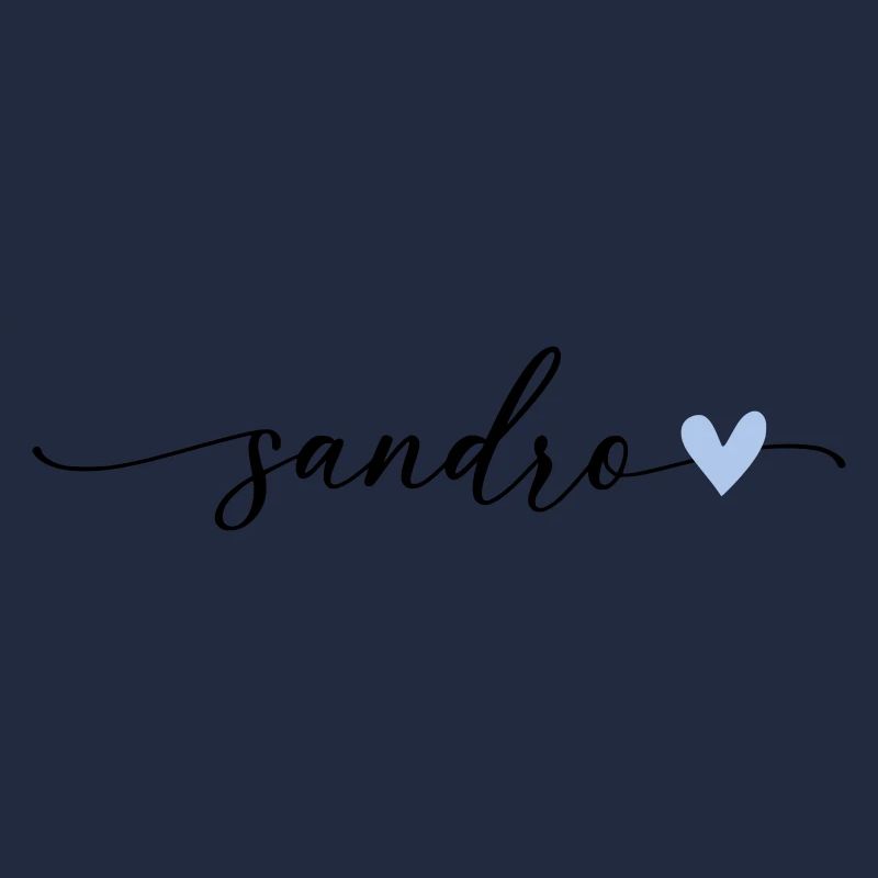 Sandro Nom Calligraphie Police