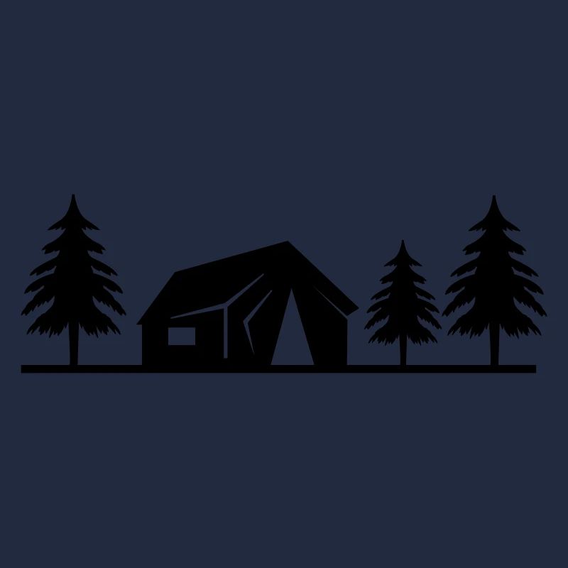 cabane dans la forêt