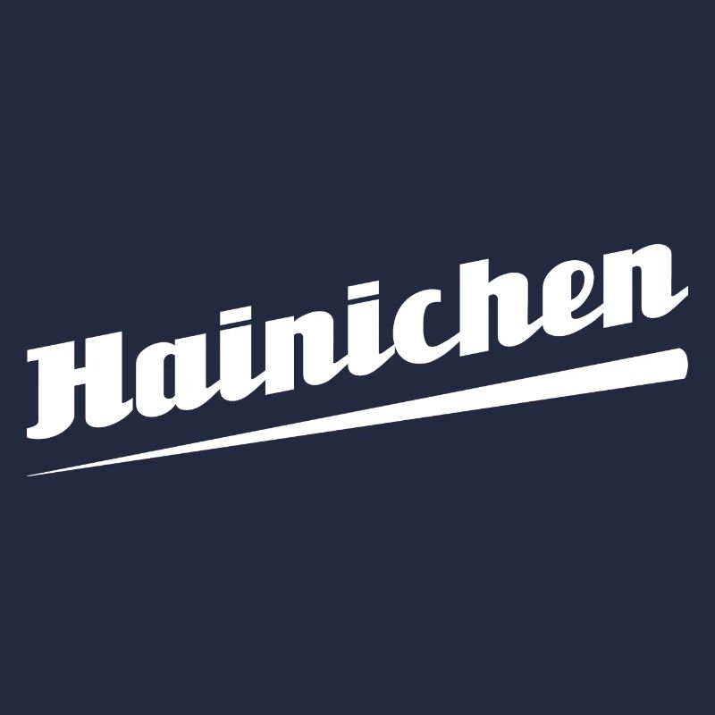 Hainichen - Conception de texte avec des noms de villes