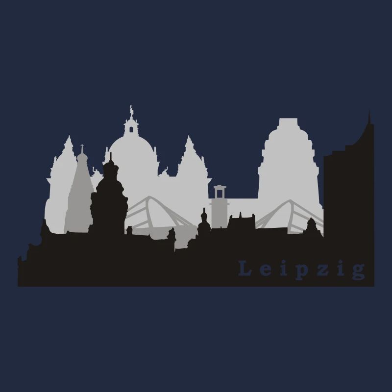 Leipzig Skyline
