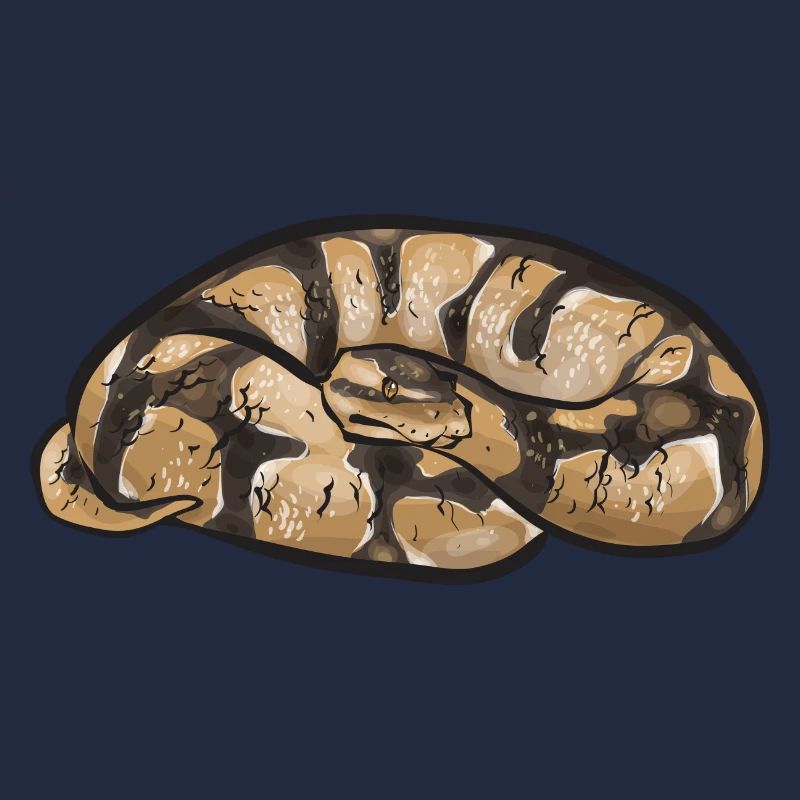 Ball Python Schlange Königspython