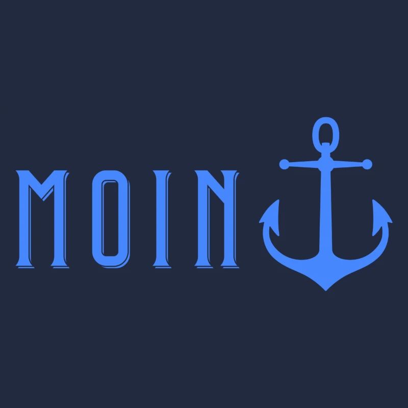 Moin mit Anker
