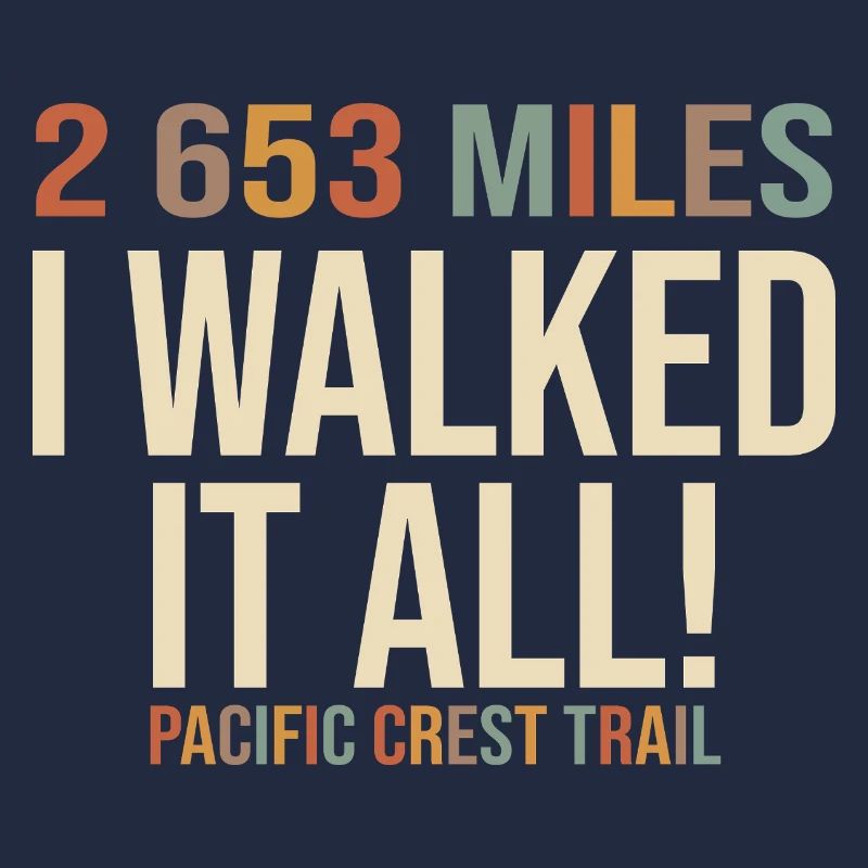 Finisher Pacific Crest Trail Tee Rando PCT