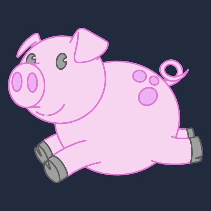Nettes kleines Schweinchen