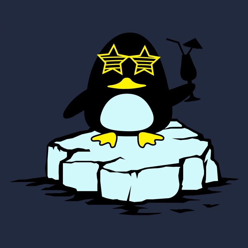 beach pinguin eisscholle