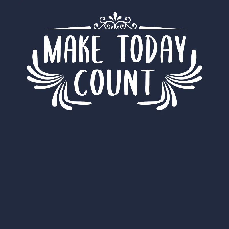 Make today count Geschenkidee Motivation