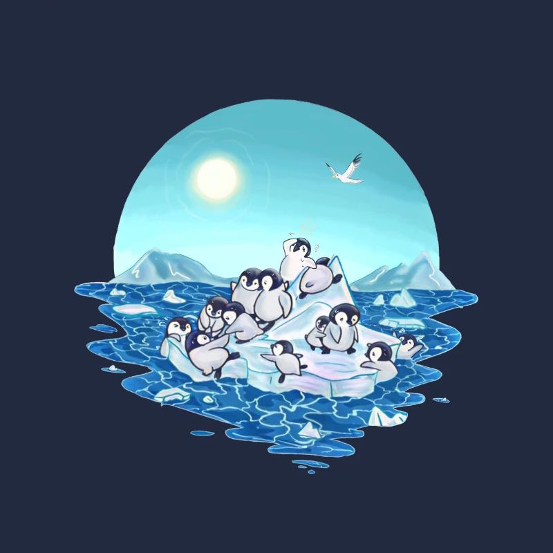 Climate Change Global Warming Penguins Gift