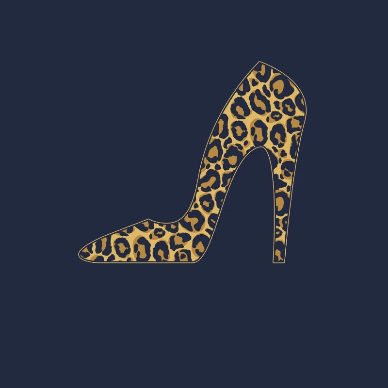 High heels leopard leo pattern