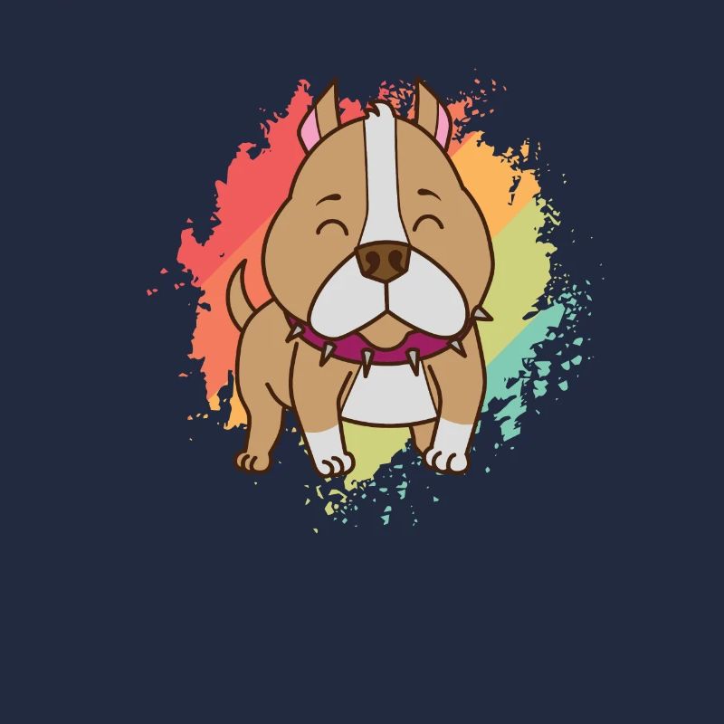 Pit Bull Comic Dessin Chien Pet