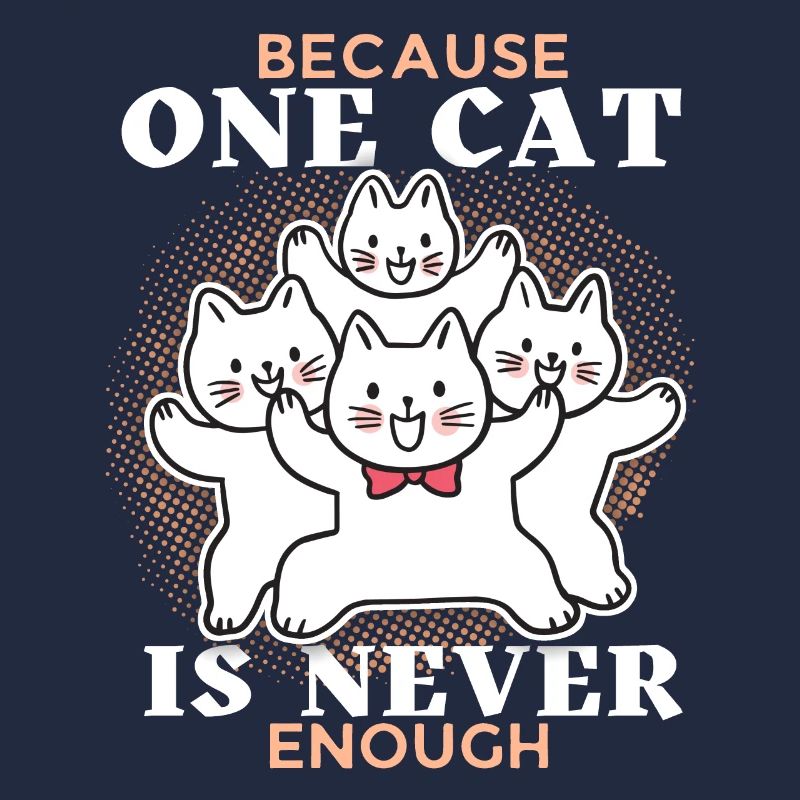 Chat, drôle de dicton, beaucoup de chats, papa chat
