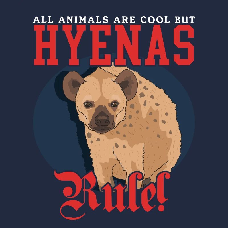 Hyäne Hyänen Tüpfelhyäne Geschenk