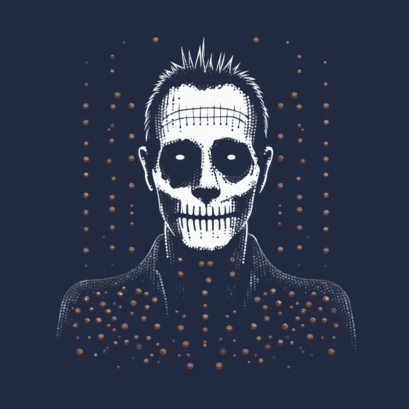 Genähtes Frankenmonster oder Zombie