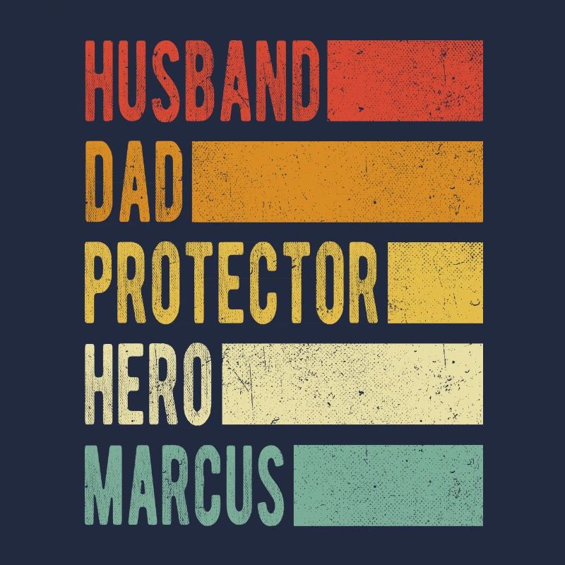 Marcus Name Papa Geschenk