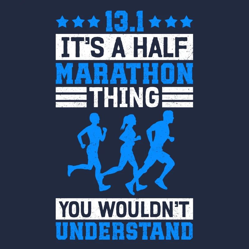Halbmarathon Halb-Marathon Geschenk